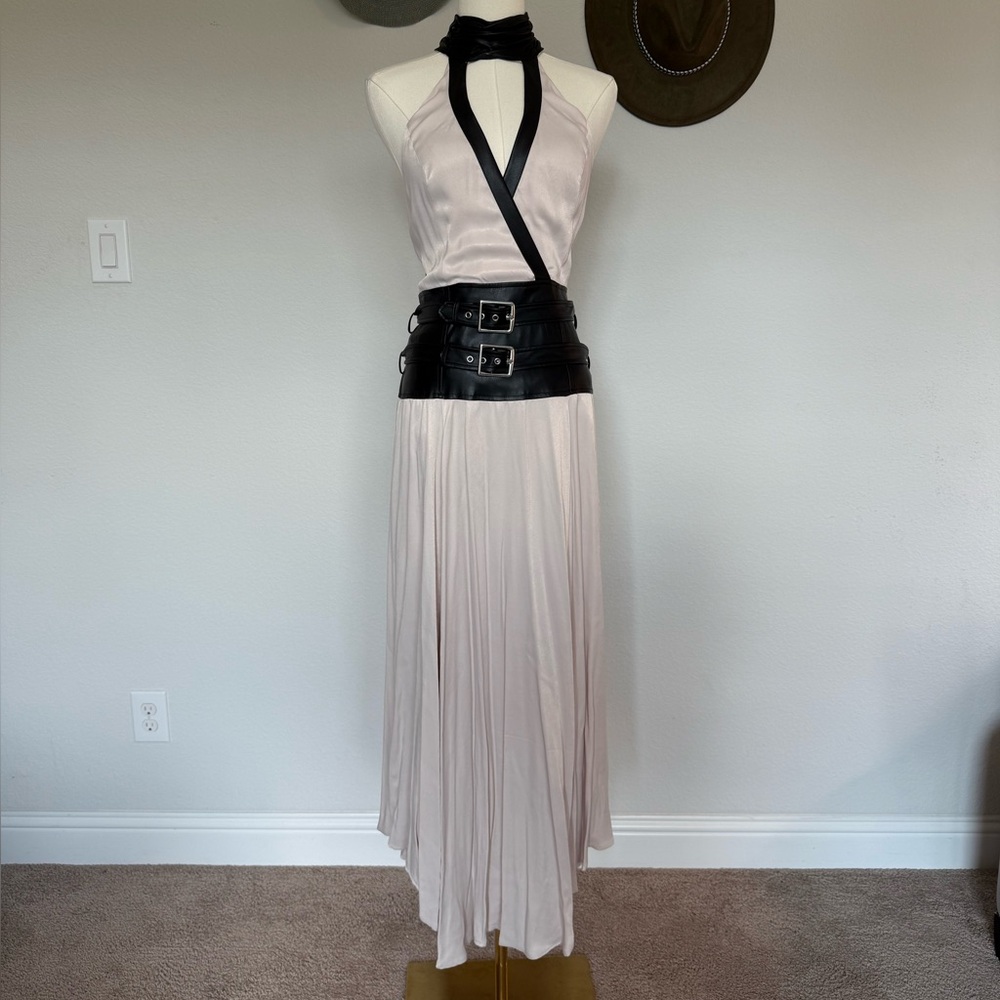 Anthropologie Maeve Draped Tie-Neck
Midi Dress NWT